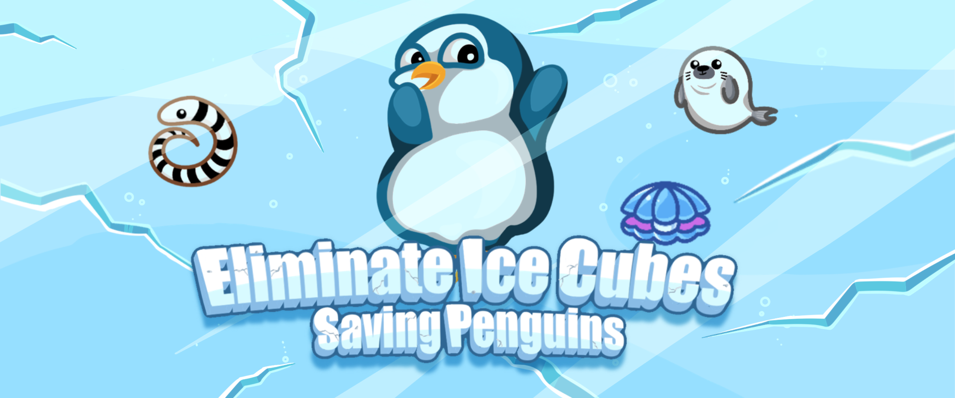 Eliminate Ice Cubes：Saving Penguins