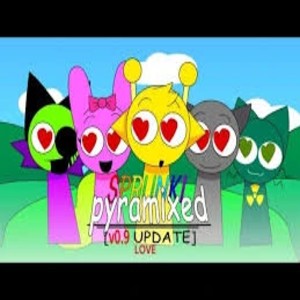 Sprunki Pyramix 0.9 Love Edition