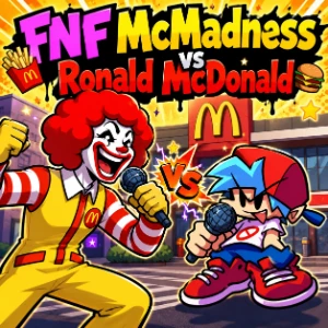 FNF vs Ronald McDonald (Full Week)