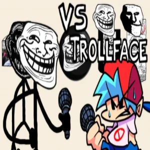 Friday Night Funkin vs Trollface